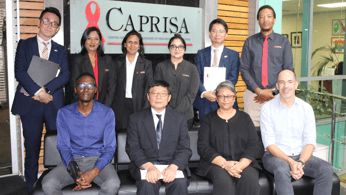 The new Ambassador of Japan and KEMRI officials visit