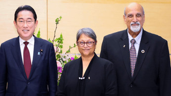 Salim and Quarraisha Abdool Karim invited by the government of Japan to engage in high level dialogue