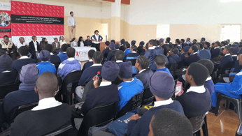 Educational and information outreach with high school Learners 