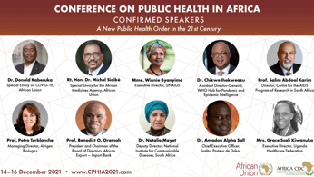 Africa CDC: Conference on Public Health in Africa 2021 