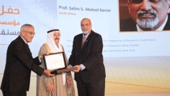 CAPRISA Director awarded prestigious Kuwait prize for his research contributions