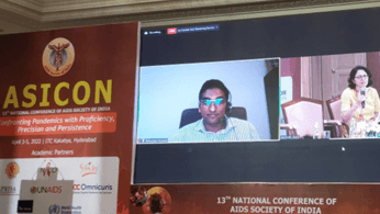 CAPRISA scientists present on Covid-19 at the 2022 AIDS Society of India Conference