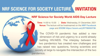 NRF Science for Society Lecture: World AIDS Day 2021