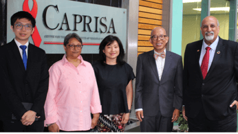 Singapore’s High Commissioner to South Africa visits CAPRISA