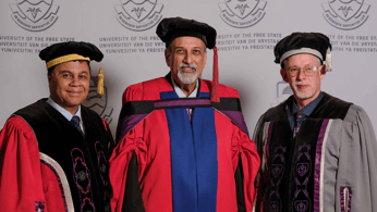 Prof Salim Abdool Karim is awarded an honorary doctorate in Medical Virology