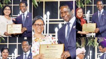 Recognised for two decades of commitment and contributions