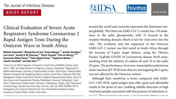 Efficient testing strategies are key for diagnosis, clinical management, and outbreak control of SARS-CoV-2/COVID-19 