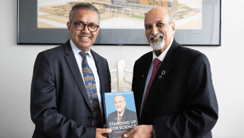 In his foreword of Standing up for Science: A Voice of Reason, Dr Tedros Adhanom Ghebreyesus, Director-General, WHO wrote: “His work is a reminder of the enduring value of science in the service of global health.