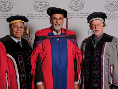 Honorary doctorate in Medical Virology