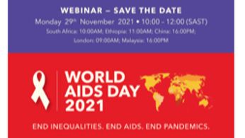 The Chinese CDC & CAPRISA World AIDS Day 2021 Webinar 