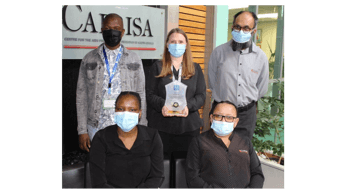 CAPRISA Data Management team recognised for service excellence