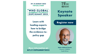 WHO Global Evidence-to-Policy E2P Summit 2023