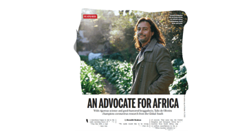 In the spotlight – the journal Science features Professor Tulio de Oliveira