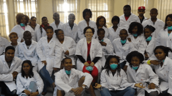 Students visit CAPRISA research site