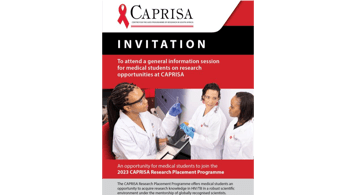 CAPRISA General Information Session - 2 May 2023
